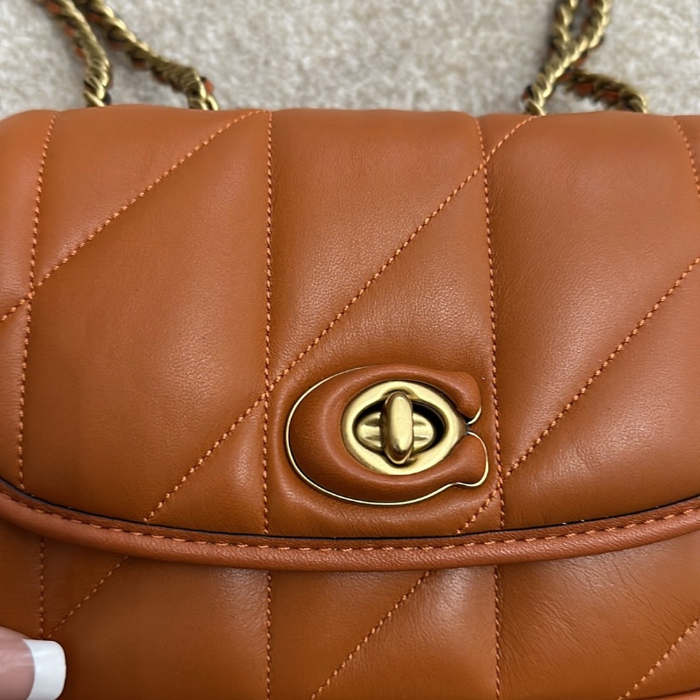 SOLD Coach Pillow Madison 18 Canyon Crossbody - Picture 2 of 8